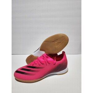 New Adidas X Ghosted.3 Indoor Soccer Shoes Pink Black FW6938 Men’s Size 11.5